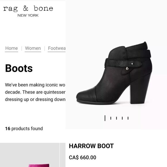 Rag & Bone Harrow Bootie - Picture 10 of 12